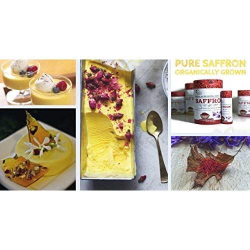 Saffron , Genuine Grade A+, Premium Quality All Red , Organicall
