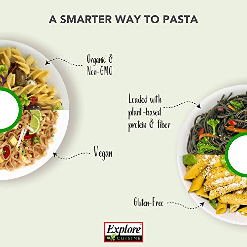 Explore Cuisine Pasta Green Lentil Penne Pack Of 6