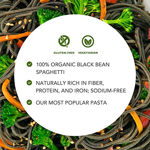 Explore Cuisine Organic Black Bean Spaghetti - 8 Oz - High Prote