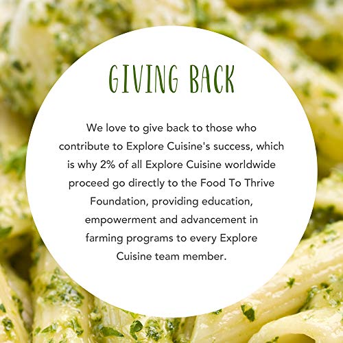 Explore Cuisine Organic Red Lentil Spaghetti - 8 Oz -High In Pla