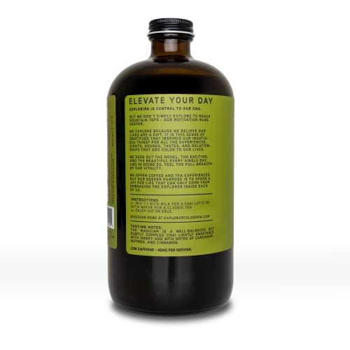 Explorer Honey Chai Tea Concentrate | Organic Spiced Masala | In...