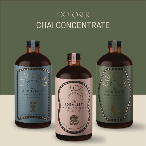 Explorer Honey Chai Tea Concentrate | Organic Spiced Masala | In...