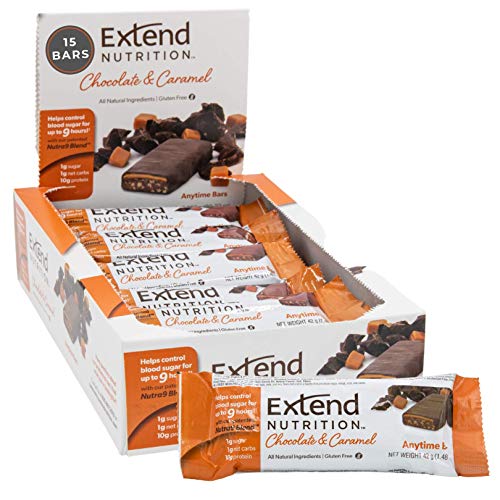 Extend Bar, Chocolate &Amp; Caramel, 1.48 Oz. Bars Pack Of 15