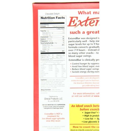 Extend Bar, Rich Chocolate, 1.41 Oz. Bars Pack Of 15