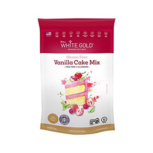 Extra White Gold Gluten Free Vanilla Cake Mix – For Cake Cupcake