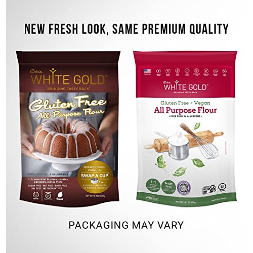 Extra White Gold Gluten Free All Purpose Flour – Gluten Free Flo
