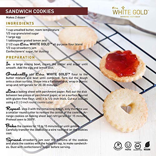 Extra White Gold Gluten Free All Purpose Flour – Gluten Free Flo