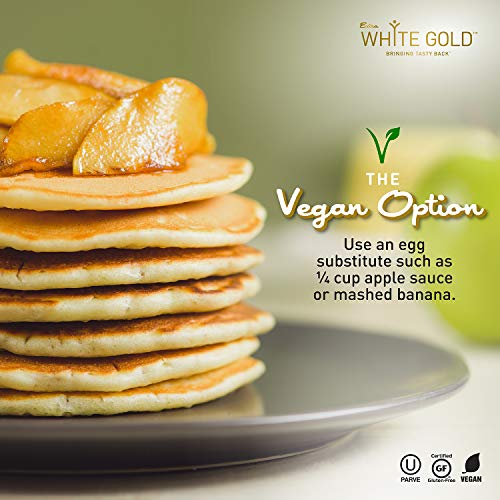 Extra White Gold Gluten Free Pancake &Amp; Waffle Mix – [Kosher] [Gl