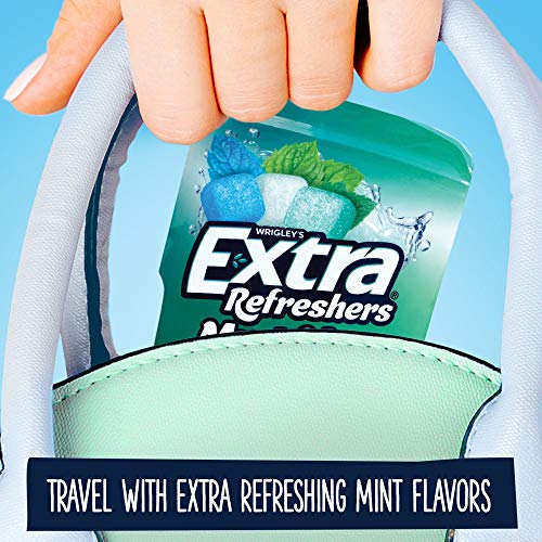 EXTRA Refreshers Mint Mix Gum, 3.21-Ounce 40-Piece Bottle Pack ...