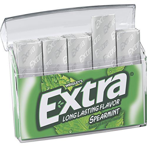 Extra Spearmint Sugarfree Gum, 35 Count Pack Of 6 Piece