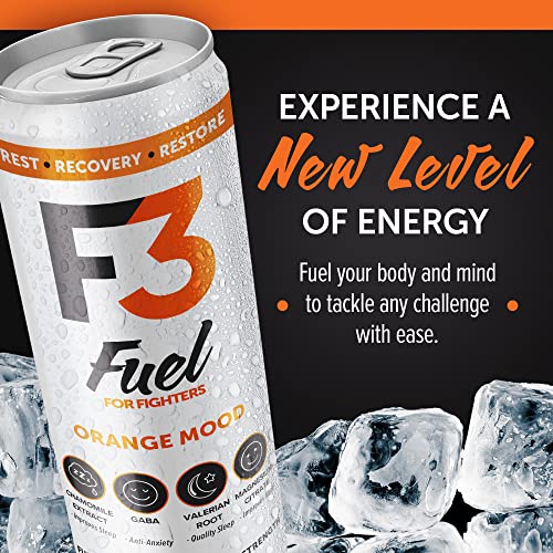 F3 Fuel for Fighters - Orange Mood Energy Drink, Natural Energy ...