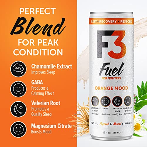 F3 Fuel for Fighters - Orange Mood Energy Drink, Natural Energy ...