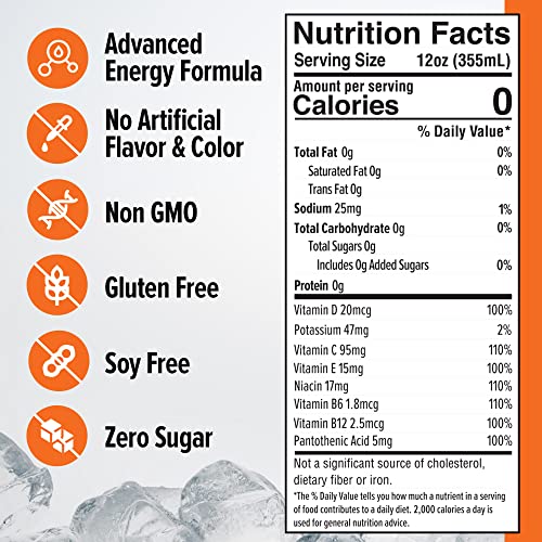 F3 Fuel for Fighters - Orange Mood Energy Drink, Natural Energy ...