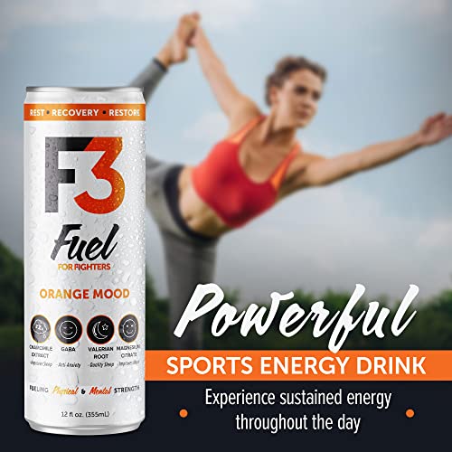 F3 Fuel for Fighters - Orange Mood Energy Drink, Natural Energy ...
