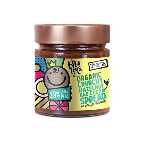 Fabalous Organic Crunchy Chocolate Spread Hazelnut and Cocoa Ch...
