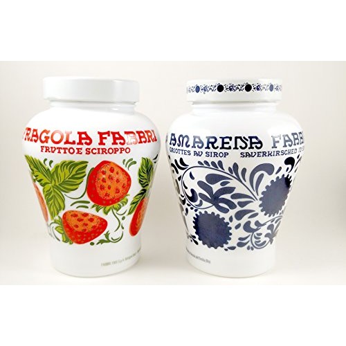 Fabbri Gift Set - 1 X Amarena Cherries 21 Ounce + 1 X Amarena