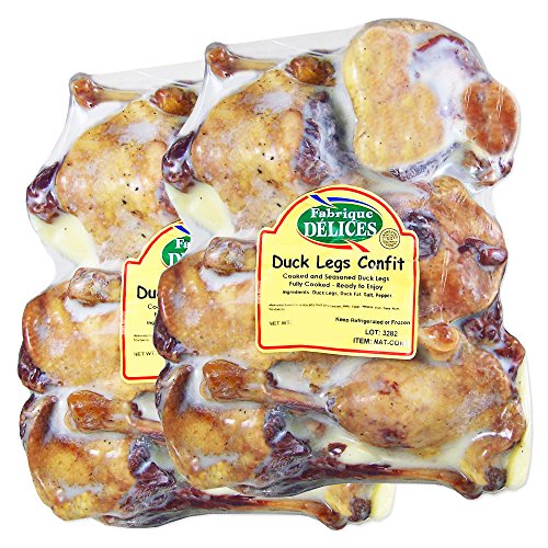 Duck Legs Confit, Two Packages of 6 Legs