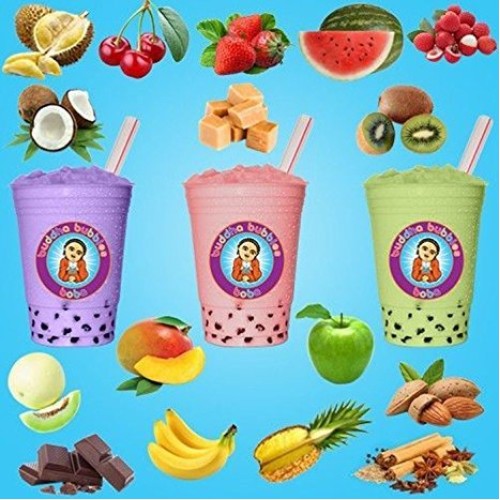 Black Bubble Tea Boba Tapioca Pearl 2.2Lb Pack Of 2