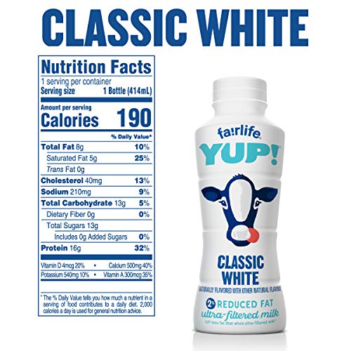Fairlife Yup! 1% Low Fat Ultra-Filtered Milk, Dairy Licious, 14 Fairlife Yup! 1% Low Fat Ultra-Filtered Milk, Dairy Licious, 14