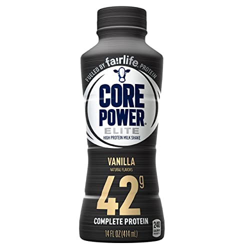 Core Power Elite High Protein Shake 42G, 3 Flavor Variety, Rea