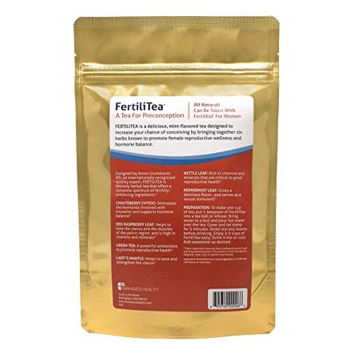 Fertilitea: Organic Fertility Tea, 60 Servings, Contains Vitex Fertilitea: Organic Fertility Tea, 60 Servings, Contains Vitex