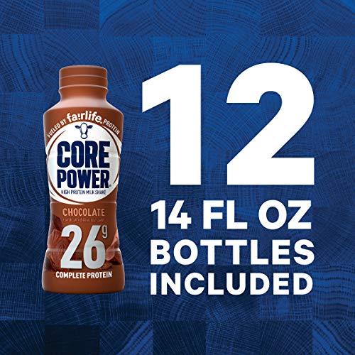 Core Power High Protein Milk Shake, Chocolate, 14 Fl Oz Pack Of