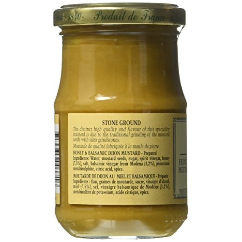 Honey Balsamic Mustard Fallot French Miel Et Vinaigre Balsamique