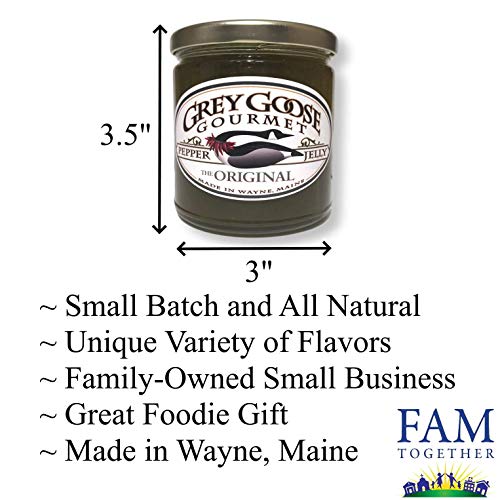 Great Tasting Maine Pepper Jelly, Small Batch And All-Natural, P