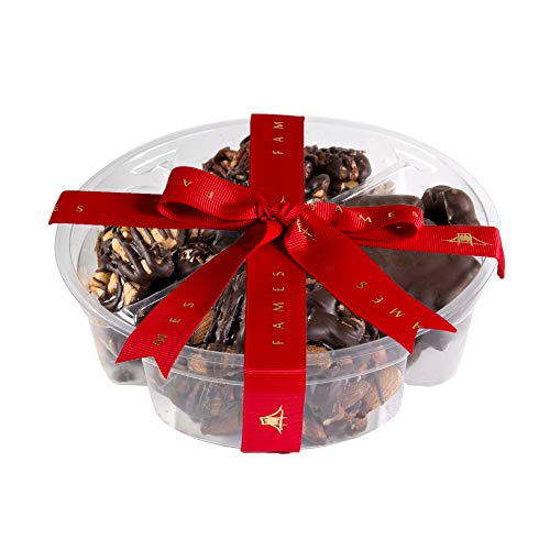 Box Of Caramel Chocolate Nuts - Gourmet Chocolate Nuts Gift Box,