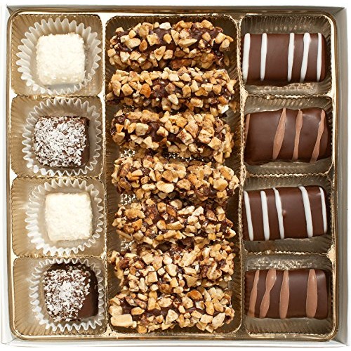 Dark Chocolate Assortment Gift Box - 3 Assorted Chocolate Gift B