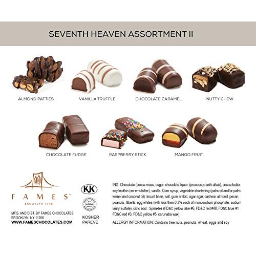 Fames Assorted Chocolate Gift Box - Handcrafted Deluxe Chocolate