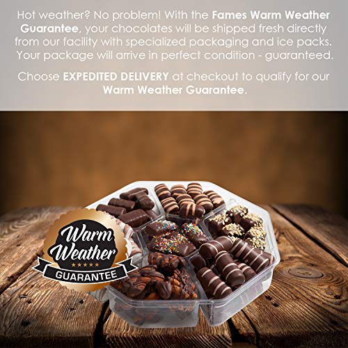 Fames Assorted Chocolate Gift Box - Handcrafted Deluxe Chocolate