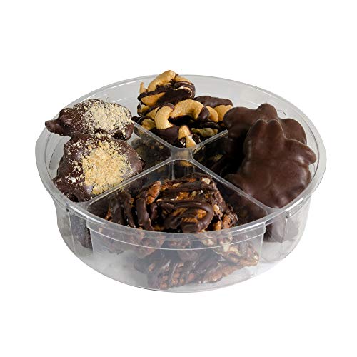 Nut Clusters Chocolate Gift Box - Gift Snack Includes Variety Of