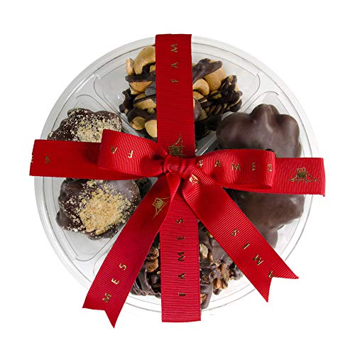 Nut Clusters Chocolate Gift Box - Gift Snack Includes Variety Of