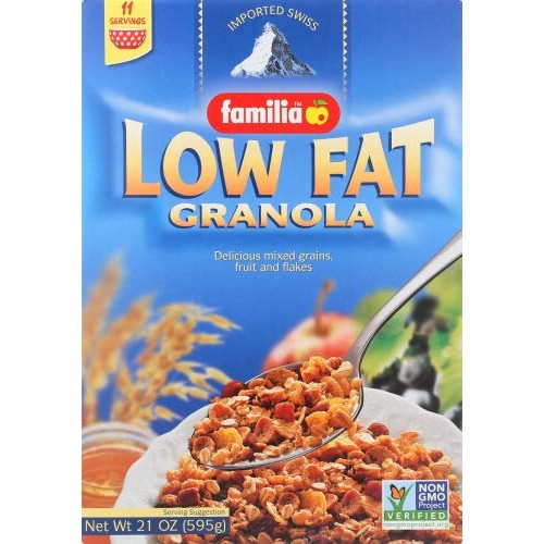 Familia Low-Fat Granola Cereal, 21-Ounce Box