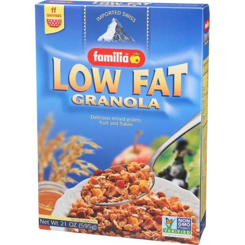 Familia Low-Fat Granola Cereal, 21-Ounce Box