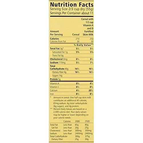 Familia Low-Fat Granola Cereal, 21-Ounce Box