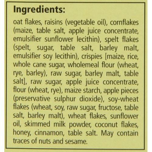 Familia Low-Fat Granola Cereal, 21-Ounce Box