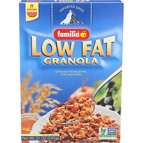 Familia Low-Fat Granola Cereal, 21-Ounce Box