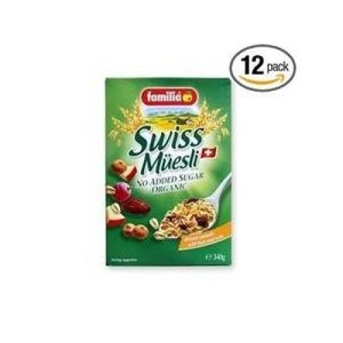 Familia Swiss Muesli - No Sugar, 12-Ounce
