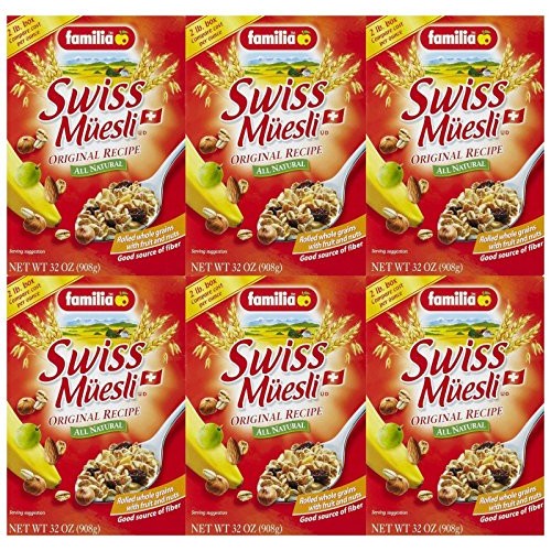 Familia Swiss Muesli Original Recipe Cereal - 32 Oz - 6 Pack