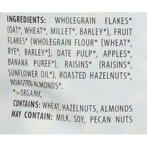 Familia Bio Organic Swiss Muesli, Fruit And Nut, 16-Ounce Bag