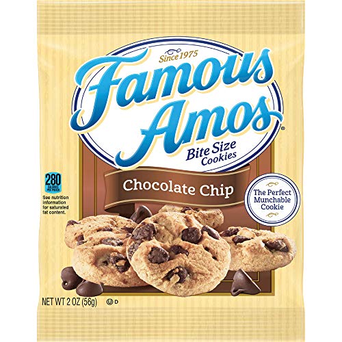 Kelloggs 10003 Famous Amos Cookies, Chocolate Chip, 2 Oz Snack