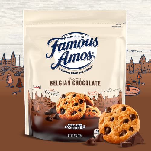Famous Amos Wonders Of The World Belgian Chocolate Chip Cookies