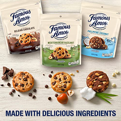 Famous Amos Wonders Of The World Belgian Chocolate Chip Cookies