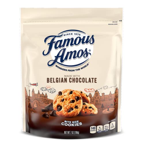 Famous Amos Wonders of the World Belgian Chocolate Chip Cookies ...