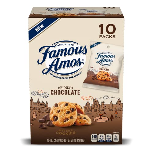 Famous Amos Wonders Of The World Belgian Chocolate Chip Cookies