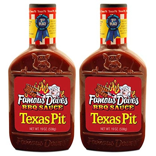 Famous Daves-Bbq Sauce Texas Pit 19.0 Ozpack Of 2