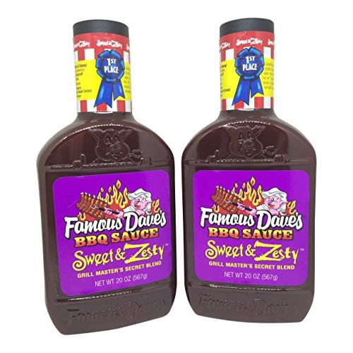 Famous Daves Bbq Sauce, Sweet And Zesty Grill Masters Secret B