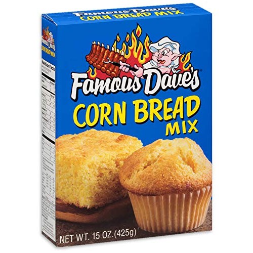 Famous Daves Corn Bread Mix, 15 Ounce, Pack Of 4